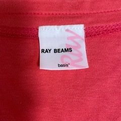 beamsのピンクのカットソーの画像