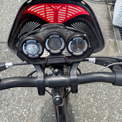 子供用自転車❗️24インチ❗️AMERICAN EAGLE❗️6段ギア❗️マウンテンバイク❗️スピードメーター付❗️コンパス付❗️ギアメーター付❗️6段ギア❗️美品✨の画像