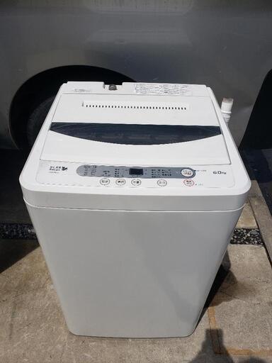 YAMADA/ヤマダ電機　全自動電気洗濯機　YWM-T60A1　タテ型　6.0㎏　HERBRelax　2018年製\n\n