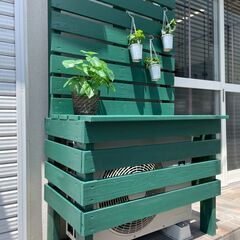 DIYエアコン室外機カバー