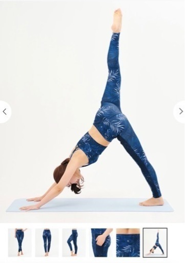 ヨガウェア　リーフレギンス