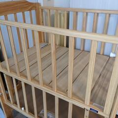 ベビーベッド　ミニ　ハイタイプの画像