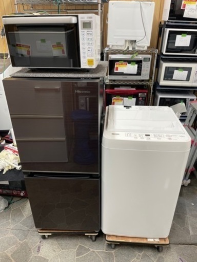 超高年式❗家電3点セット(2021〜2022)