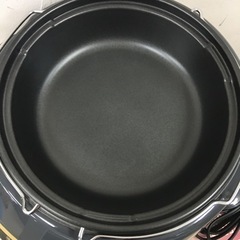 取引場所　南観音　K 2207-581 しゃぶ鍋付き　着脱式電気グリルパン(つる付き) MGP-1055Sの画像