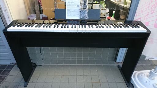 電子ピアノ CASIO カシオ privia プリヴィア PX-S1000BK(スタンド CS-68PBK 付) 2019製 動作品