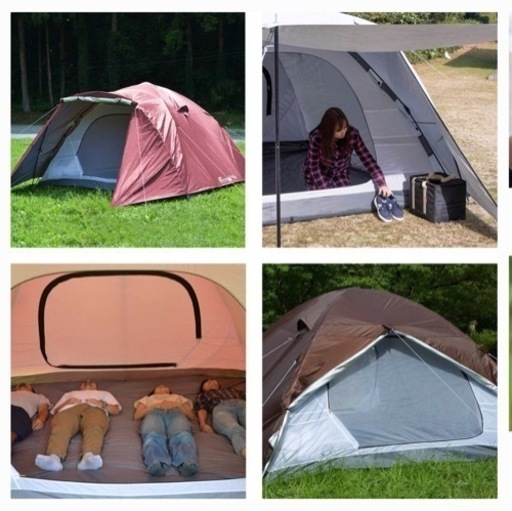 【大型】4~6人用　FIELDOOR ワンタッチテント