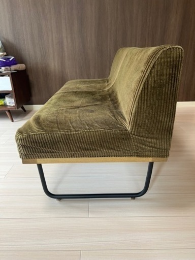 ※受付終了※【美品】Receno2人掛けソファ