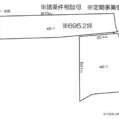★貸土地★   茨木市鮎川　 695.2坪　#事業用地　商業用地
