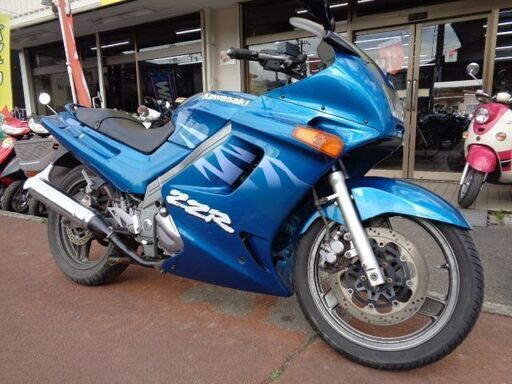 NO.4374　ＺＺＲ２５０　水冷４サイクル２気筒２５０ｃｃエンジン　メタリックブルー　☆彡