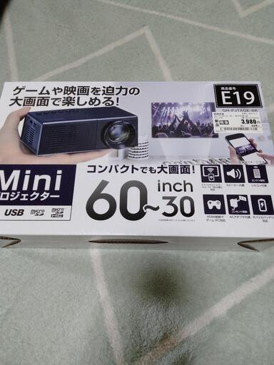 グリーンハウス　プロジェクター1回使用