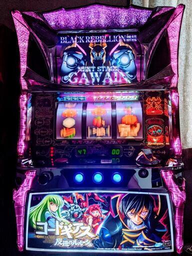 パチスロ実機　初代コードギアス　コイン不要機付き