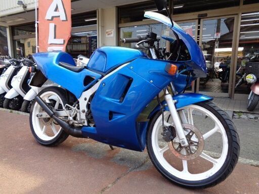 NO.4387　ＮＳ－１　水冷２サイクルエンジン　６速ギヤ　７．２馬力　エアロカウル　メタリックブルー　☆彡