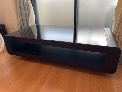 ニトリ センターテーブル ベルネ 黒