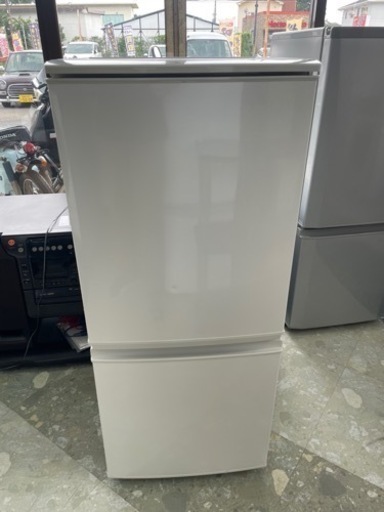SHARP　2ドア冷蔵庫　137L　どっちも付け替えドア　2016年製　　リサイクルショップ宮崎屋住吉店　22.7.17　ｙ