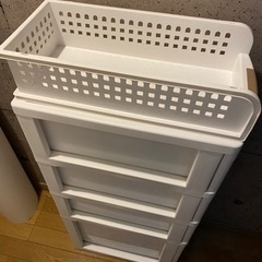予定中　キッチンチェスト ホワイトの画像