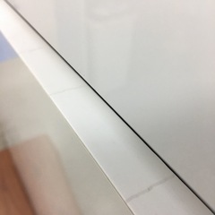 取引場所　南観音　K 2207-568 キッチンキャビネット　白　キズあり　中板ダボなしの画像