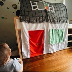 IKEA KURA イケア　キューラ　子供用ベッド　ロフトベッド...