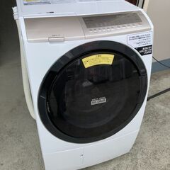 【動作保証あり】美品 HITACHI 2021年 BD-SV110FR 11.0kg / 6.0kg ドラム式洗濯乾燥機【管理KRS467】