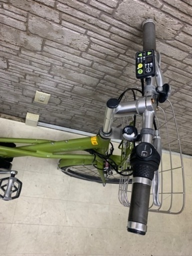 東京23区配達無料　新基準　ブリヂストン　リアルストリーム　8.7Ah リチウム 電動自転車 中古 ②