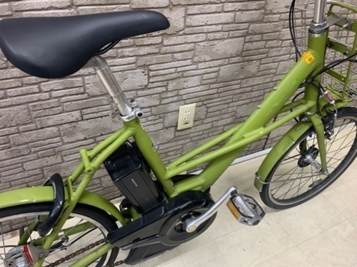 東京23区配達無料　新基準　ブリヂストン　リアルストリーム　8.7Ah リチウム 電動自転車 中古 ②