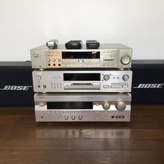 .BOSE214(スピーカ)、TEKNOS DVD-A990、S...