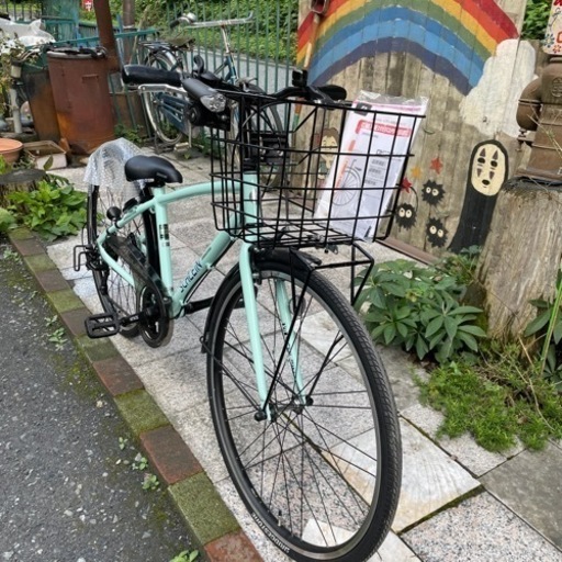 【2644】クロス　ブリヂストンSCHL EIN 26インチ  ほぼ新品　28,100円（防犯・税込）