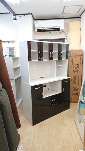 □ 棚 食器棚 箪笥 茶箪笥 古家具 古民家 昭和レトロ 店舗手渡し
