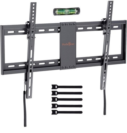 【新品】Perlegear テレビ壁掛け金具 32-70インチ 軽量薄型 耐荷重60kg VESA最大対応600x400mm 壁掛けテレビ 金具 角度調節 取付簡単 LCD/LED/対応 液晶テレビ用 (32-70型)