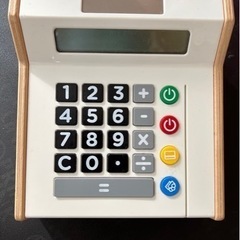 イケア　レジスター　おままごと　おもちゃのお金付き