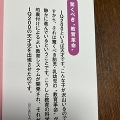 値下げ　IQ200天才児は母親しだい！　日本学校図書の画像