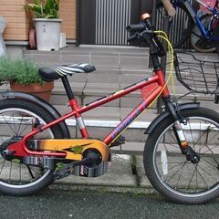 中古自転車販売　山形市　天童市　子供用　１８インチ　変速機能は無...