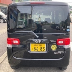 タントＸ　車検5/12  パワースライド付き　黒の画像