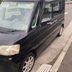 タントＸ　車検5/12  パワースライド付き　黒の画像