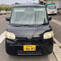 タントＸ　車検5/12  パワースライド付き　黒
