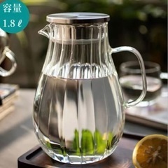 新品未使用　ガラスポット　お茶ポット