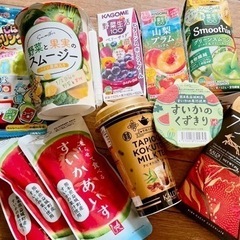ドリンク、チョコ11点