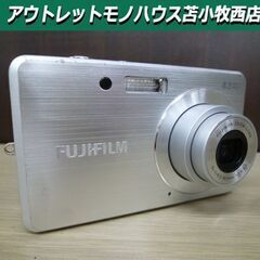 富士フイルム デジタルカメラ FINEPIX J10 シルバー ...