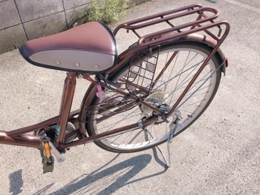 (お譲り先決定・お取引中)自転車＊美品 ブラウン