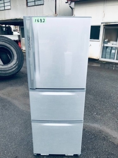 1682番 東芝✨ノンフロン冷凍冷蔵庫✨GR-34ZS‼️
