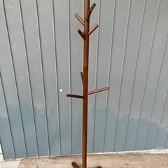 【中古】洋服掛けツリー