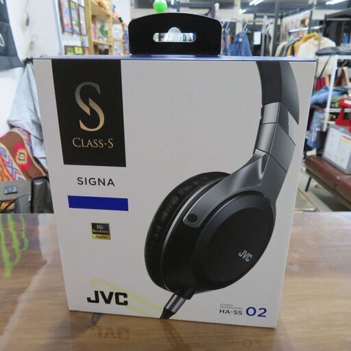 JVC ハイレゾ対応ヘッドホン HA-SS02 CLASS-S SIGNA 動作確認済み│江別市のリサイクルショップドロップ