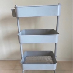 イケアRaskog ワゴン　グレー