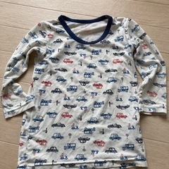 男の子　長袖インナーシャツ95cmの画像