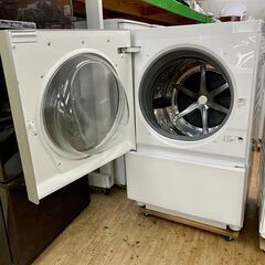 美品【 Panasonic 】パナソニック キューブル 洗濯10.0㎏/乾燥3.0