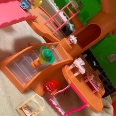 こえだちゃん ピアノの階段と木のおうちセットの画像