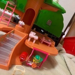 こえだちゃん ピアノの階段と木のおうちセットの画像