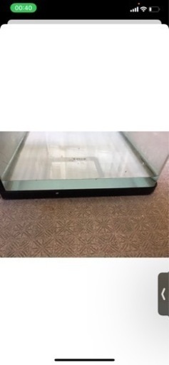 水槽90cm ニッソー　ガラス形　早い者勝ち