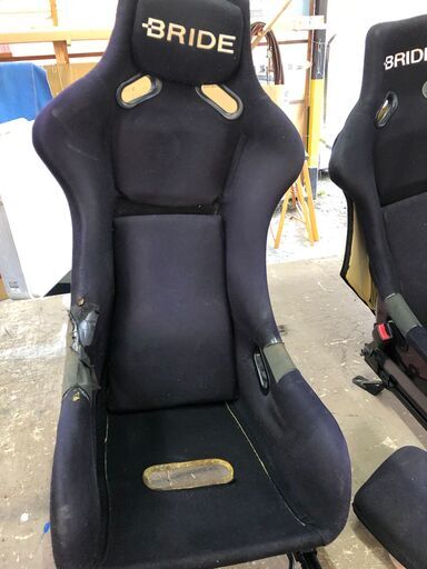 ☆彡BRIDE ブリッド製!フルバケットシート!!右側用ですがどちらでも使えます。中古品!