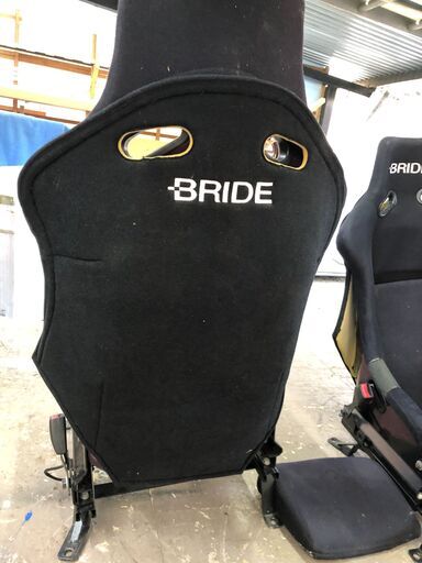 ☆彡BRIDE ブリッド製!フルバケットシート!!右側用ですがどちらでも使えます。中古品!