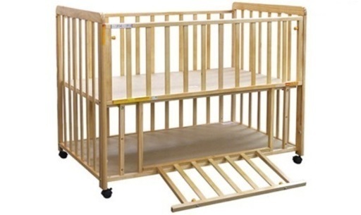 【中古】ベビーベッド　120×70